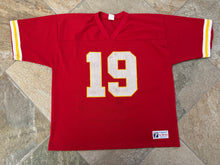 Load image into Gallery viewer, Vintage Kansas City Chiefs Joe Montana Logo Athletic Football Jersey, Size XL