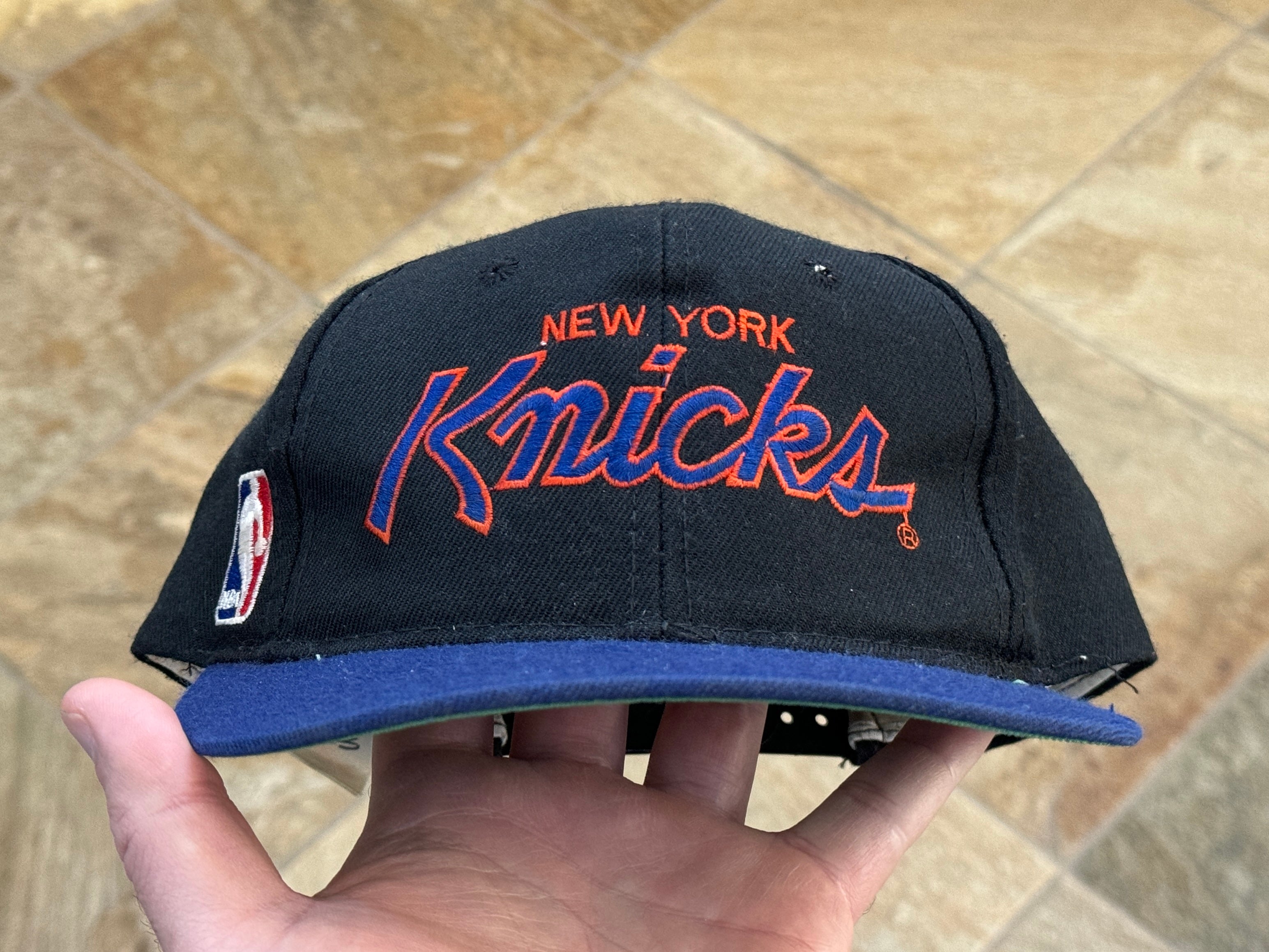 Vintage New York Knicks Sports Specialties Script Snapback