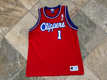Load image into Gallery viewer, Vintage Los Angeles Clippers Manute Bol Champion Basketball Jersey, Size 48, XL