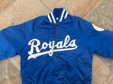 Load image into Gallery viewer, Vintage Kansas City Royals Starter Satin Baseball Jacket, Size Youth Medium