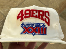 Load image into Gallery viewer, Vintage San Francisco 49ers Super Bowl XXIII New Era Snapback Football Hat