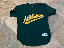 Load image into Gallery viewer, Vintage Oakland Athletics Mark McGwire Russell Team Issued Baseball Jersey, Size 48, XL
