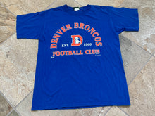 Load image into Gallery viewer, Vintage Denver Broncos Home Team Football TShirt, Size XL