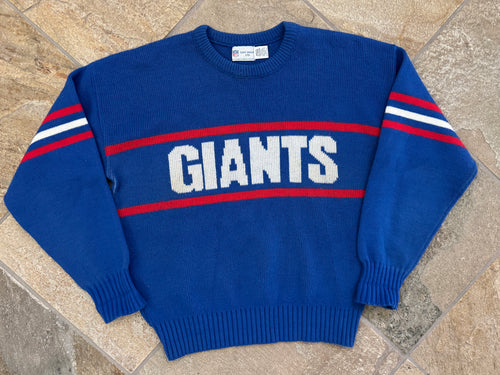 Vintage New York Giants Cliff Engle Sweater Football Sweatshirt, Size XL
