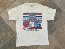 Load image into Gallery viewer, Vintage Buffalo Bills Super Bowl XXV Trench Football TShirt, Size Large