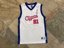 Load image into Gallery viewer, Vintage Los Angeles Clippers Darius Miles Champion Basketball Jersey, Size Youth Large, 14-16