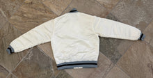 Load image into Gallery viewer, Vintage Los Angeles Raiders Starter Satin Football Jacket, Size Small