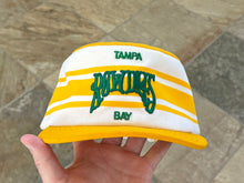 Load image into Gallery viewer, Vintage Tampa Bay Rowdies NASL AJD Pill Box Snapback Soccer Hat ***