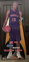Load image into Gallery viewer, Vintage Toronto Raptors Vince Carter Fleer Cardboard Standup ###