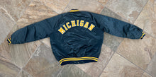 Load image into Gallery viewer, Vintage Michigan Wolverines Chalkline Satin College Jacket, Size XL