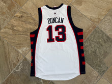 Load image into Gallery viewer, Vintage Team USA Tim Duncan Reebok Basketball Jersey, Size 44, Large
