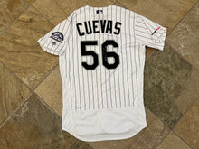 Load image into Gallery viewer, Colorado Rockies Noel Cuevas Game Worn Majestic Baseball Jersey, Size 44, Large