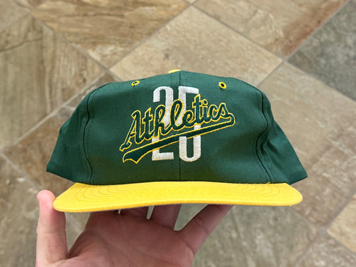 Vintage Oakland Athletics 25th Anniversary Snapback Baseball Hat