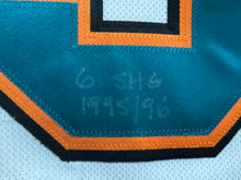 Load image into Gallery viewer, Vintage San Jose Sharks Jamie Baker Reebok Hockey Jersey, Size 52, XXL