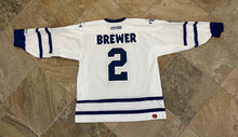 Load image into Gallery viewer, Vintage Toronto Maple Leafs Eric Brewer CCM Hockey Jersey, Size XL