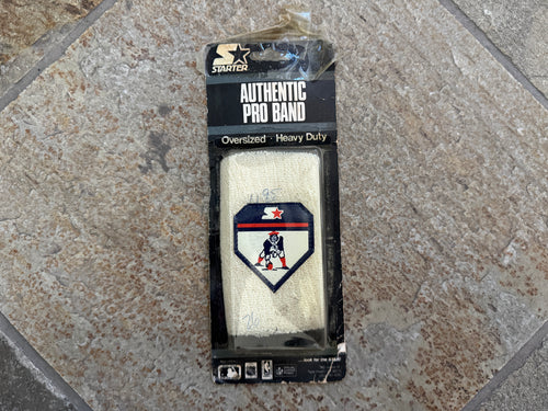 Vintage New England Patriots Starter NFL Football Wristband ###