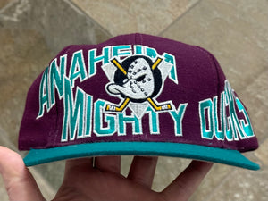 Vintage Anaheim Mighty Ducks Apex One Snapback Hockey Hat