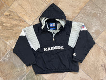 Load image into Gallery viewer, Vintage Los Angeles Raiders Starter Parka Football Jacket, Size Large