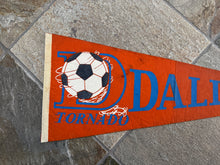 Load image into Gallery viewer, Vintage Dallas Tornado NASL Soccer Pennant