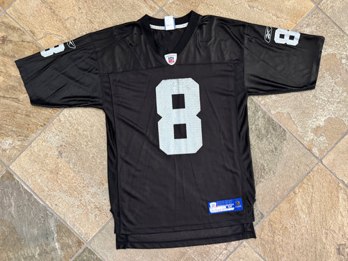 Vintage Oakland Raiders Daunte Culpepper Reebok Football Jersey, Size Medium