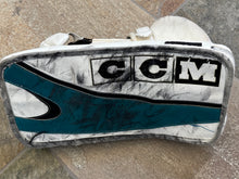 Load image into Gallery viewer, Vintage San Jose Sharks Evgeni Nabokov Game Used CCM Blocker ###