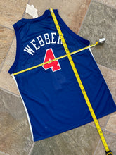 Load image into Gallery viewer, Vintage Washington Bullets Chris Webber Champion Basketball Jersey, Size 48, XL