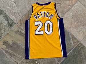 Vintage Los Angeles Lakers Gary Payton Nike Basketball Jersey, Medium