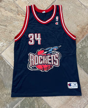 Load image into Gallery viewer, Vintage Houston Rockets Hakeem Olajuwon Champion Basketball Jersey, Size 48, XL