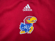Load image into Gallery viewer, Kansas Jayhawks Adidas Team Issued Basketball Warmup College Jacket, Size Medium