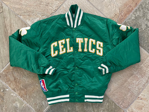 Vintage Boston Celtics Starter Satin Basketball Jacket, Size Medium