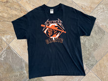 Load image into Gallery viewer, Vintage San Francisco Giants Metallica Hit ‘Em All Baseball TShirt, Size XL