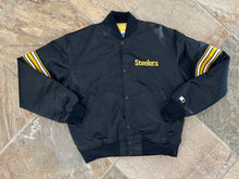 Load image into Gallery viewer, Vintage Pittsburgh Steelers Starter Satin Football Jacket, Size Medium