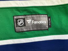 Load image into Gallery viewer, Vancouver Canucks Fanatics Hockey Jersey, Size Large