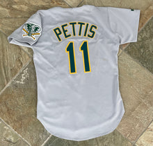 Load image into Gallery viewer, Vintage Oakland Athletics Pettis Game Worn Russell Baseball Jersey, Size 42, Medium