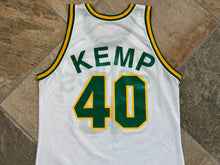 Load image into Gallery viewer, Vintage Seattle SuperSonics Shawn Kemp Champion Basketball Jersey, Size 44, Large