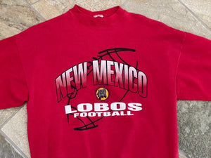 Vintage New Mexico Lobos Football College Sweatshirt, Size XL