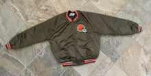 Load image into Gallery viewer, Vintage Cleveland Browns Chalkline Satin Football Jacket, Size XXL
