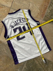 Vintage Sacramento Kings Bobby Jackson Reebok Basketball Jersey, Size Youth Medium, 10-12