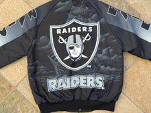 Load image into Gallery viewer, Vintage Los Angeles Raiders Chalkline Fanimation Football Jacket, Size Medium