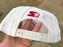 Load image into Gallery viewer, Vintage Oklahoma Sooners Starter Pinstripe Snapback College Hat