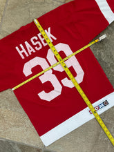 Load image into Gallery viewer, Vintage Detroit Red Wings Dominik Hasek CCM Hockey Jersey, Size Youth L/XL