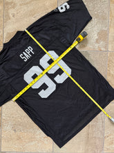 Load image into Gallery viewer, Vintage Oakland Raiders Warren Sapp Reebok Football Jersey, Size Large