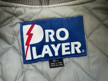 Load image into Gallery viewer, Vintage Oakland Raiders Pro Player Leather Football Jacket, Size Large