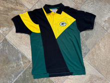 Load image into Gallery viewer, Vintage Green Bay Packers Apex One Polo Football TShirt, Size Large