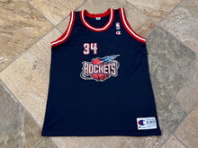 Load image into Gallery viewer, Vintage Houston Rockets Hakeem Olajuwon Champion Basketball Jersey, Size Youth XL, 18-20