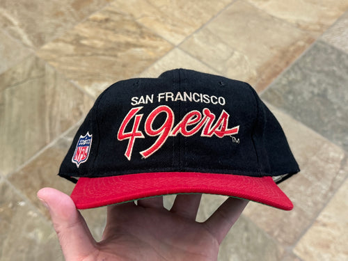 Vintage San Francisco 49ers Sports Specialties Script Snapback Football Hat