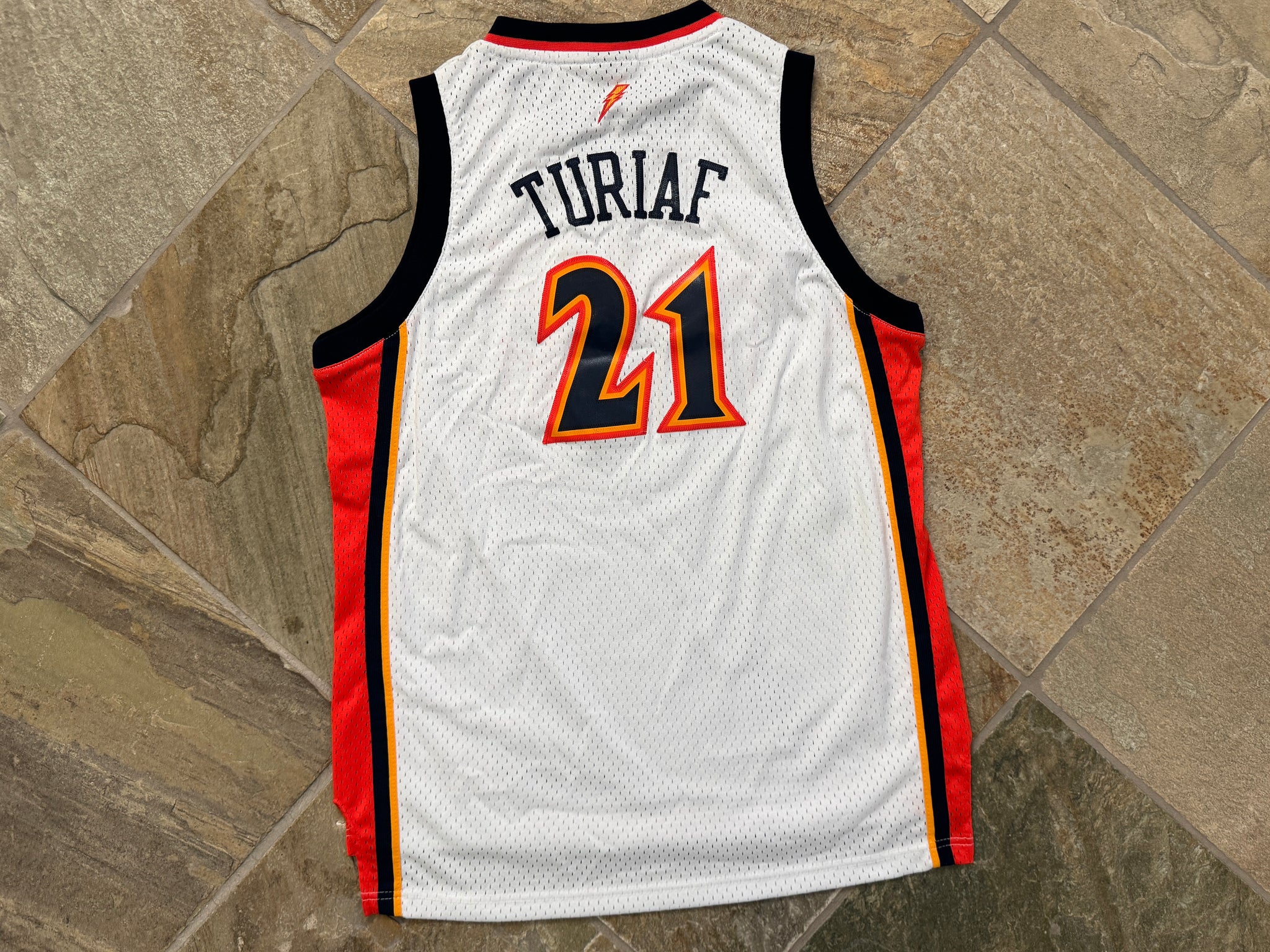 Vintage Golden State Warriors Ronny Turiaf Adidas Basketball