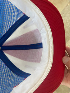 Vintage Southern Methodist University SMU Mustangs AJD Snapback College Hat
