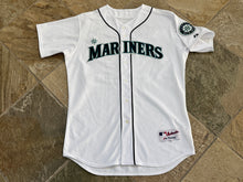 Load image into Gallery viewer, Vintage Seattle Mariners Rob Johnson Majestic Baseball Jersey, Size 48, XL