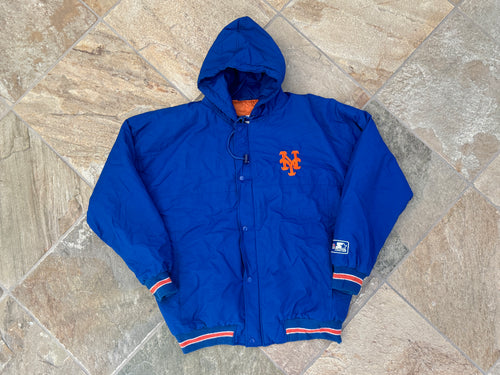 Vintage New York Mets Starter Parka Baseball Jacket, Size XL